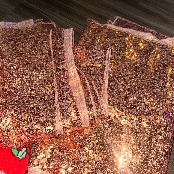 Other - Sparkling Sequin Fabric table covers